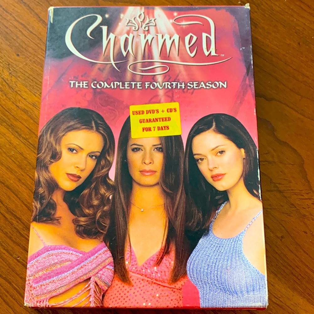 Charmed DVD set - complete 4th Season, used